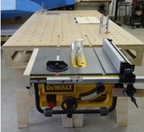 Work Bench Table Saw Mounting Kit